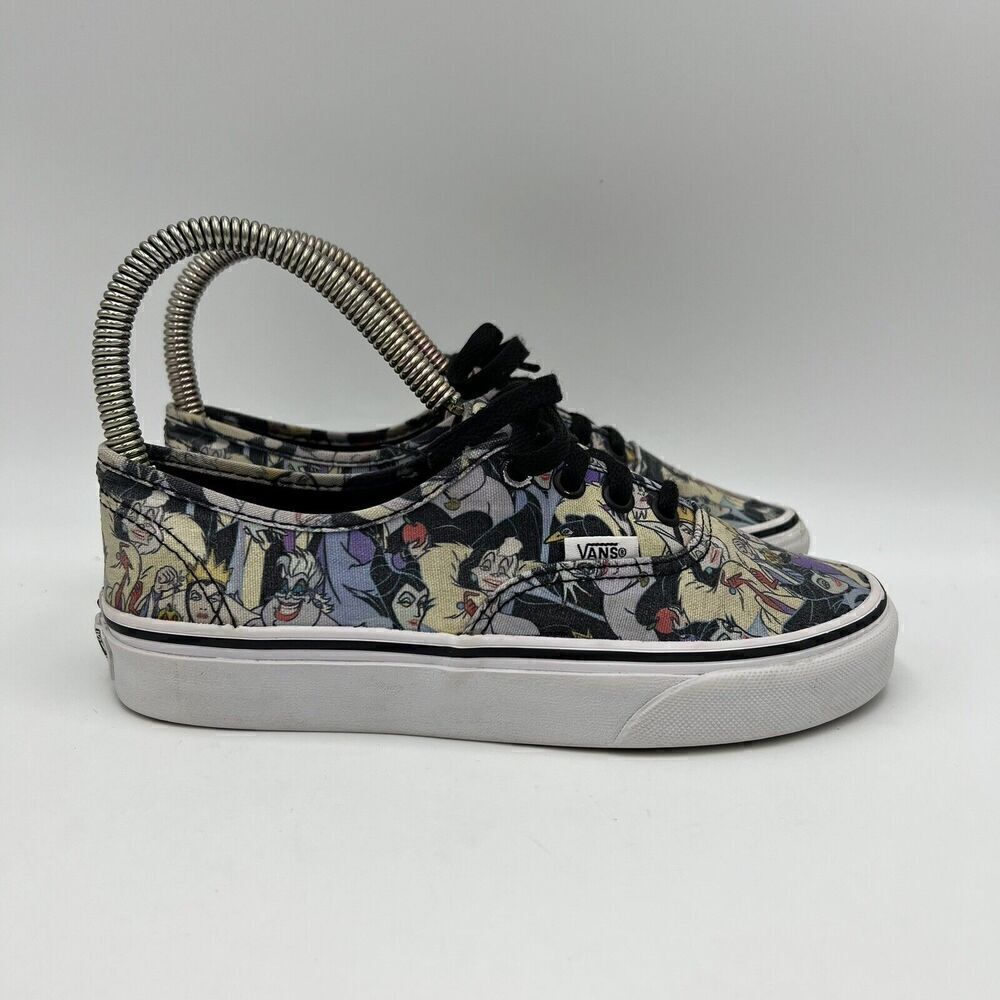 Vans X Disney Villains Ursula Cruella Maleficent Shoes Women 6 - Picture 1 of 12